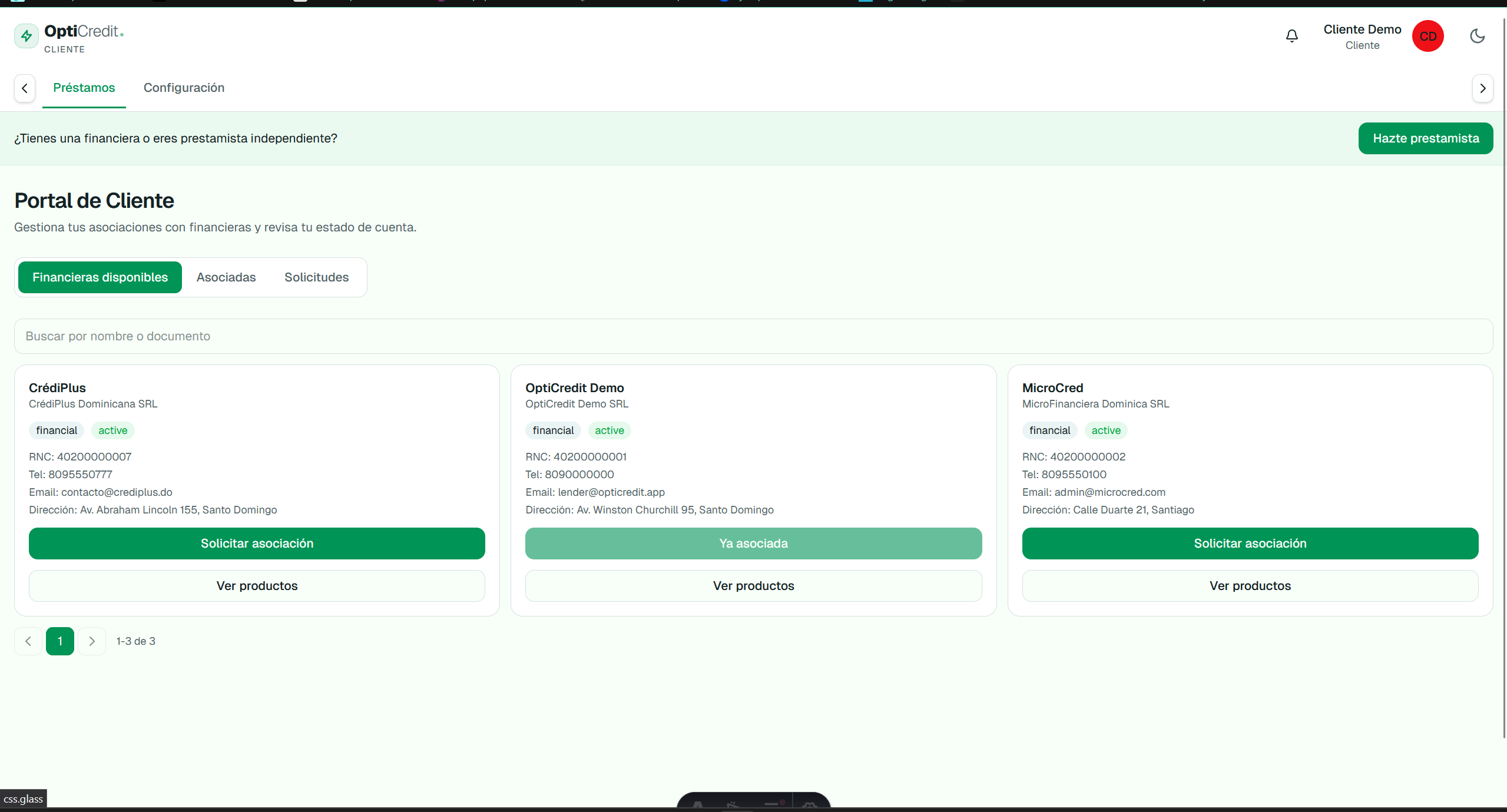 Recordatorios automáticos de cuotas